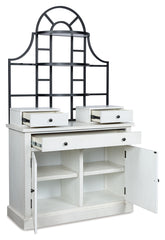Warmstead Furniture - Ashley Furniture - Greddinton Baker's Rack - Baker's Rack / White - PCD824D1