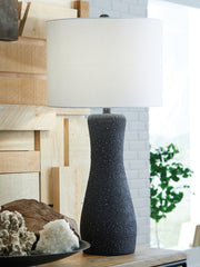 Warmstead Furniture - Ashley Furniture - Maykins Lighting - Metal Table Lamp (1/CN) / Black - L207634