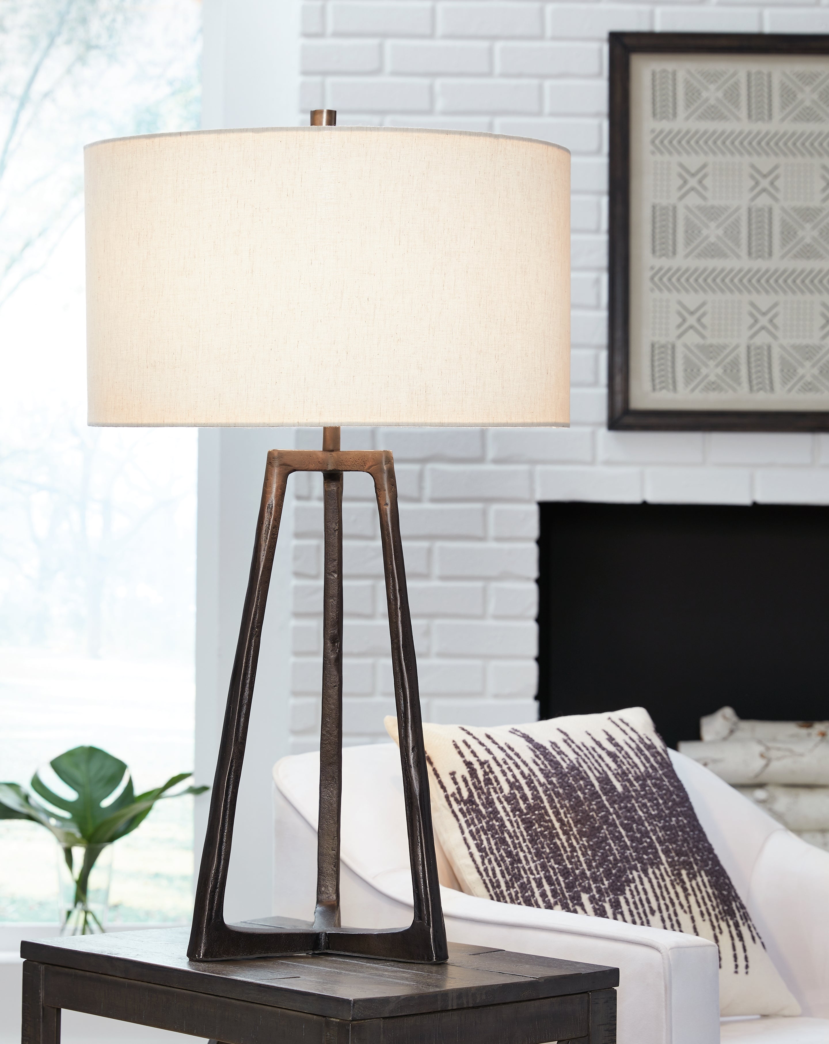 Warmstead Furniture - Ashley Furniture - Ryandale Lighting - Table Lamp (Set of 2) / Antique Black - L208344X2