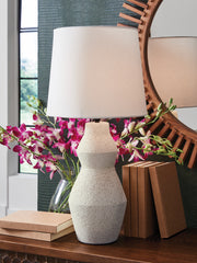 Warmstead Furniture - Ashley Furniture - Dawthorne Lighting - Paper Table Lamp (1/CN) / Cream - L236034