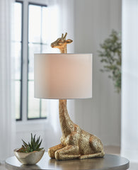 Warmstead Furniture - Ashley Furniture - Ferrison Lighting - 2-Piece Lamp Set / Gold Finish - L317004X2