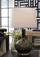 Warmstead Furniture - Ashley Furniture - Tenslow Lighting - Table Lamp (Set of 2) / Antique Black - L430844X2