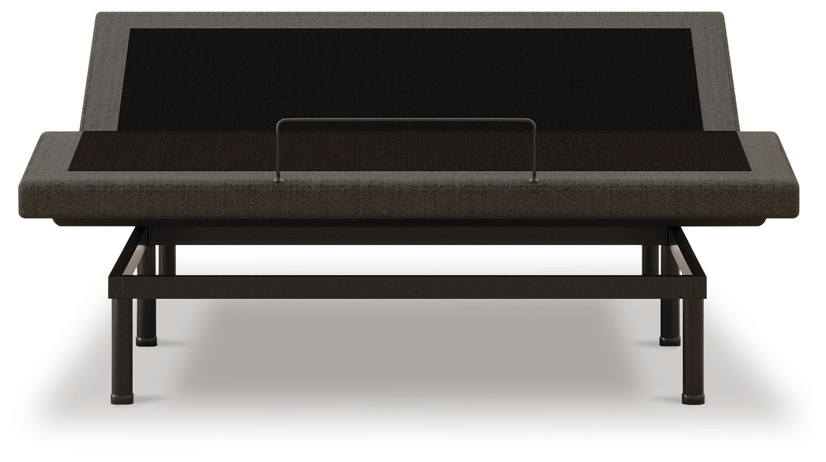 Warmstead Furniture - Ashley Furniture - Head/Foot Model - Better Twin XL Adjustable Base - TXL Adjustable Base / Charcoal Gray - M5X472