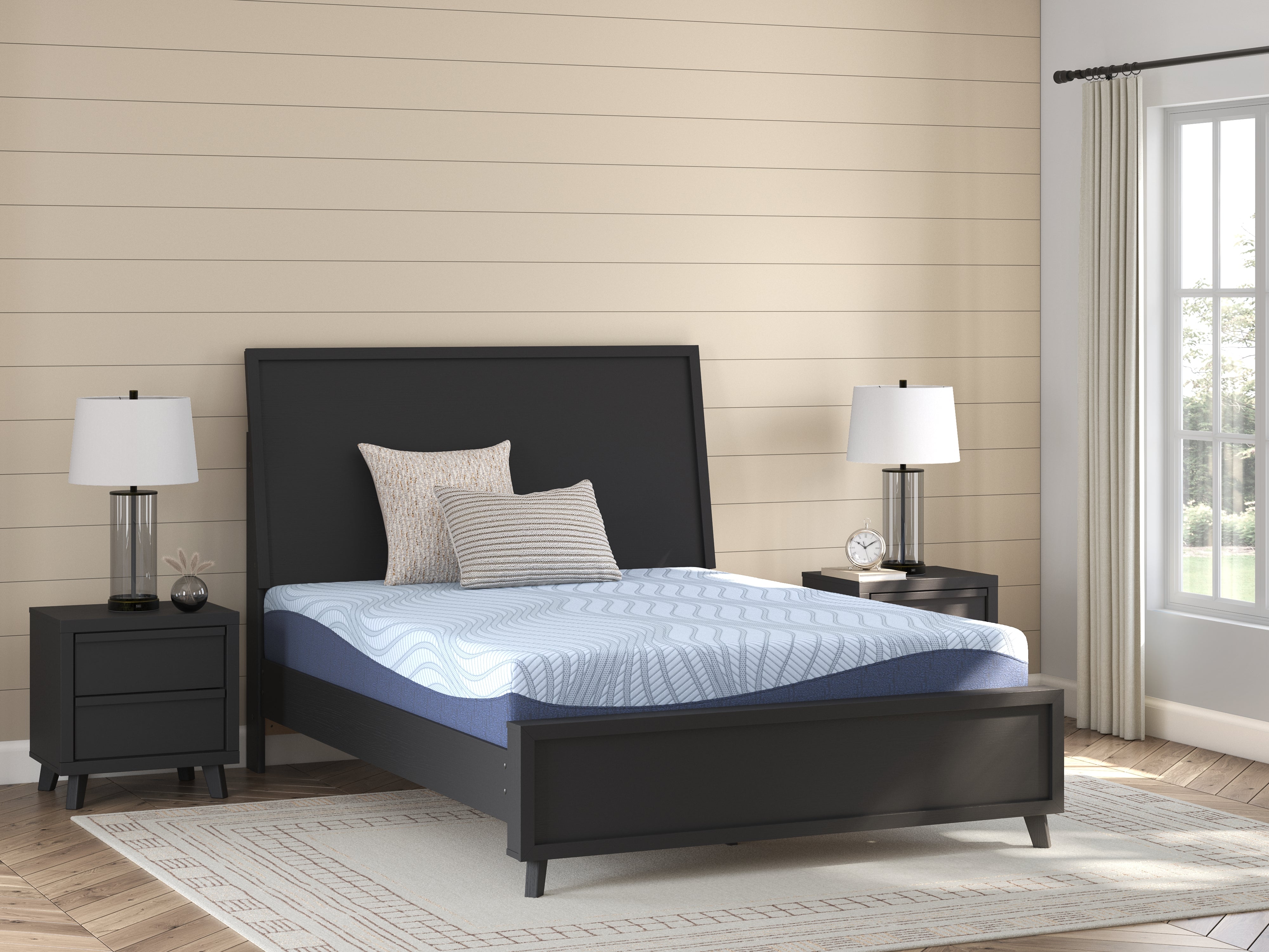 Warmstead Furniture - Ashley Furniture - Peak 2.0 10 Memory Foam Mattresses - Full / White - M20521
