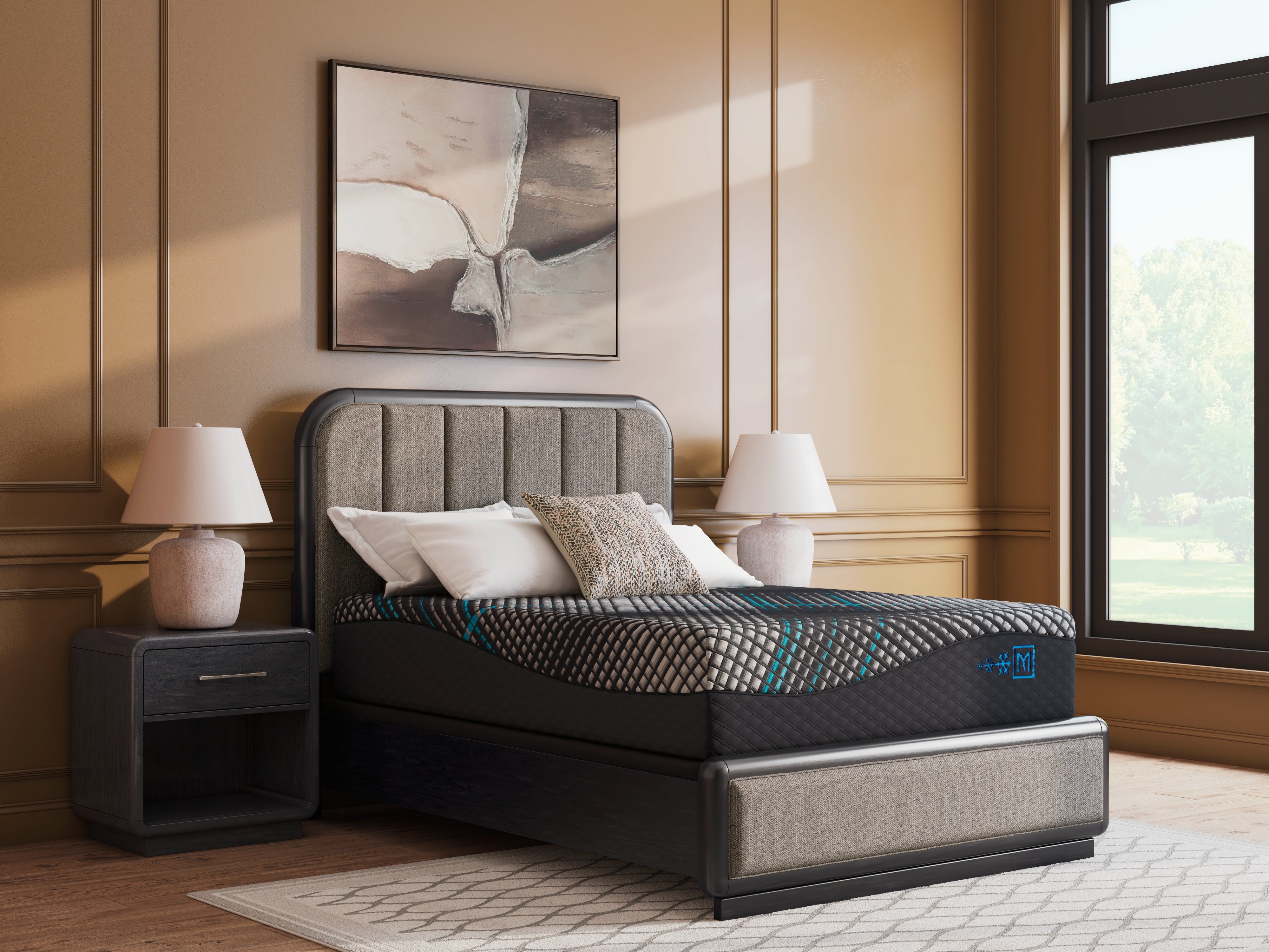 Warmstead Furniture - Ashley Furniture - Millennium 2.0 Hybrid 14 Inch Mattresses - California King / Black - M31451