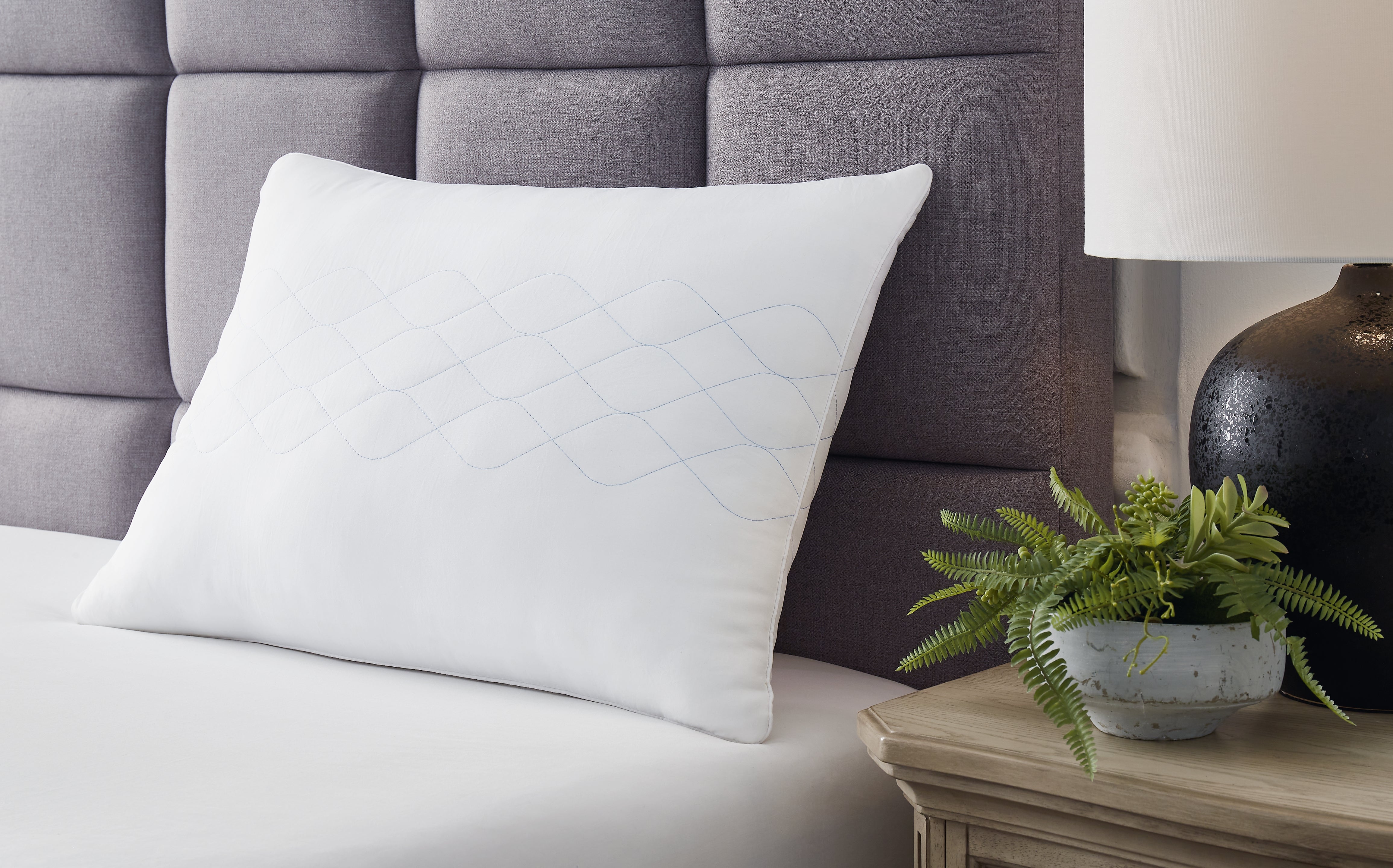 Warmstead Furniture - Ashley Furniture - Zephyr 2.0 Pillows - Huggable Comfort Pillow / White - M52111P