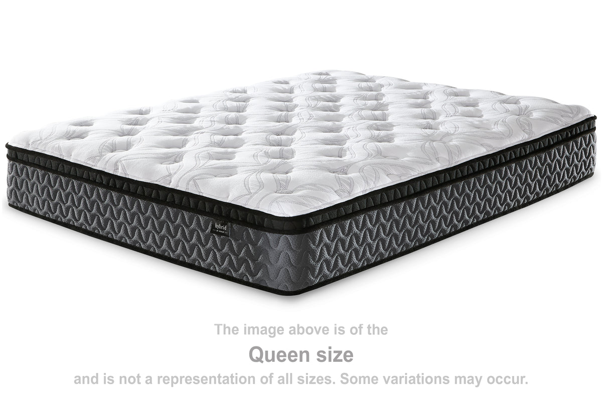 Warmstead Furniture - Ashley Furniture - 12 Inch Pocketed Hybrid Mattresses - Full / White - M59021