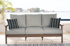Warmstead Furniture - Ashley Furniture - Emmeline Outdoor - Adirondack Chair / Brown - P420-898