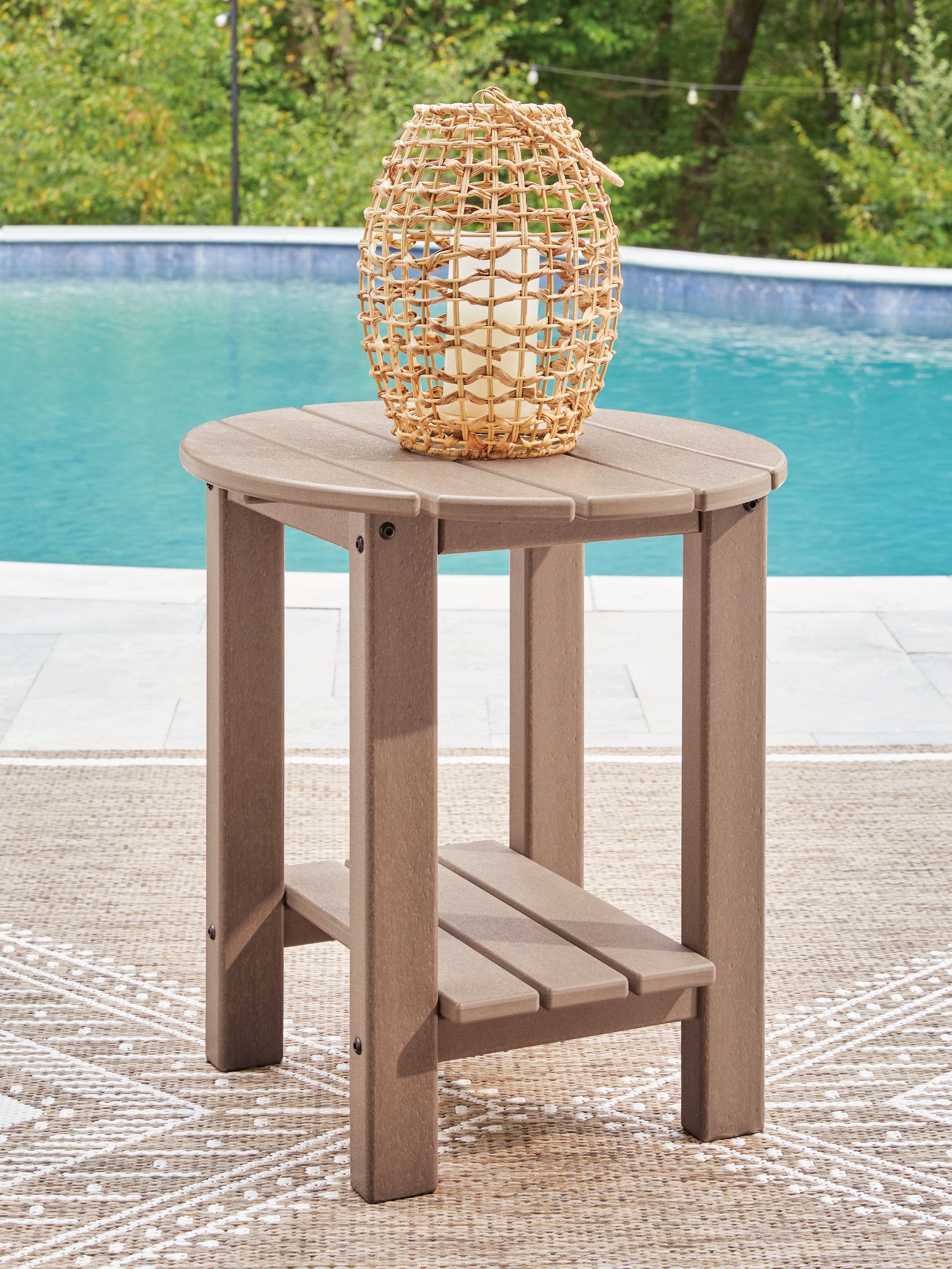 Warmstead Furniture - Ashley Furniture - Grover Beach Outdoor - Oval End Table - PCP422-706