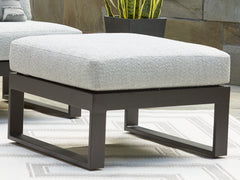 Warmstead Furniture - Ashley Furniture - Beachloft Outdoor - 3-Piece Outdoor Sectional / Black/Gray - P490P6