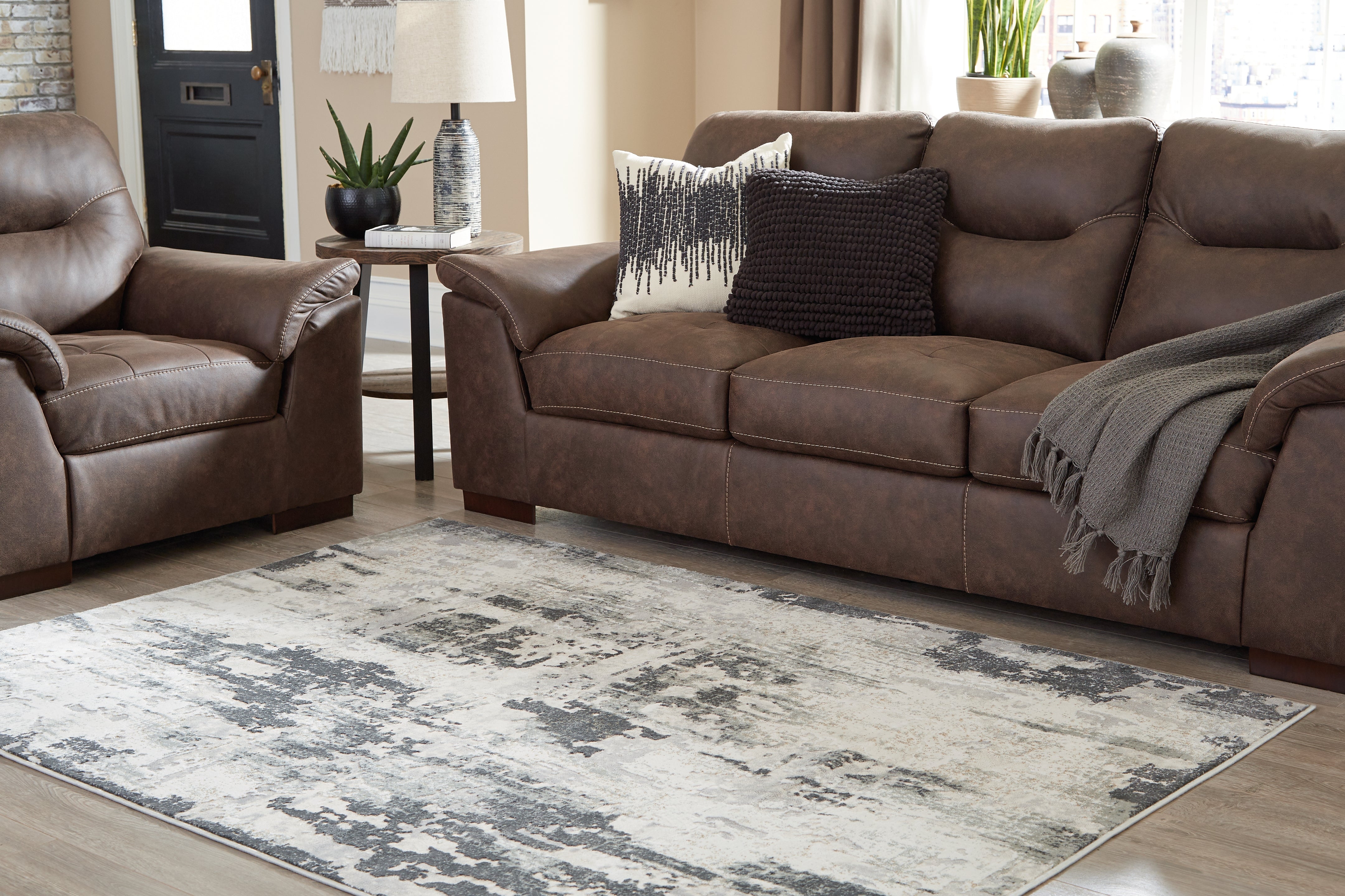 Warmstead Furniture - Ashley Furniture - Mazatl Rug - 7'10" x 10'2" Rug / Multi - R403761