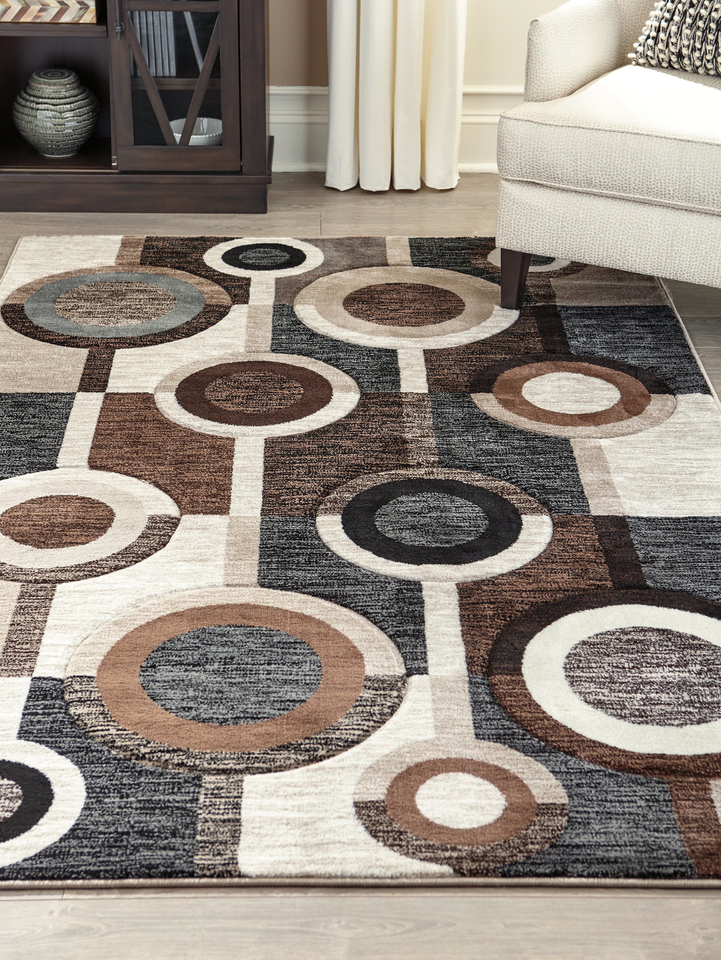 Warmstead Furniture - Ashley Furniture - Guintte Rug - 8'2" x 9'6" Rug / Multi - R403971