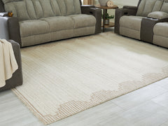 Warmstead Furniture - Ashley Furniture - Emorymore Rug - Medium Rug / Brown/Beige - R407302