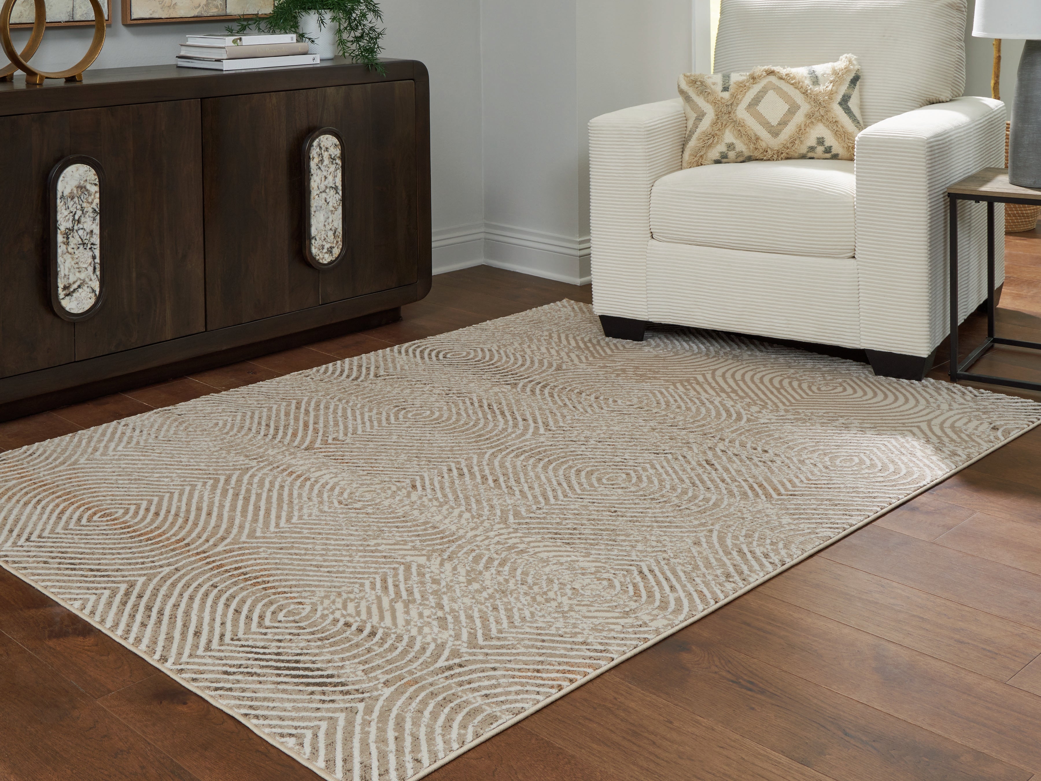 Warmstead Furniture - Ashley Furniture - Bachus Rug - 5'3" x 7' Area Rug / Multi - R407752