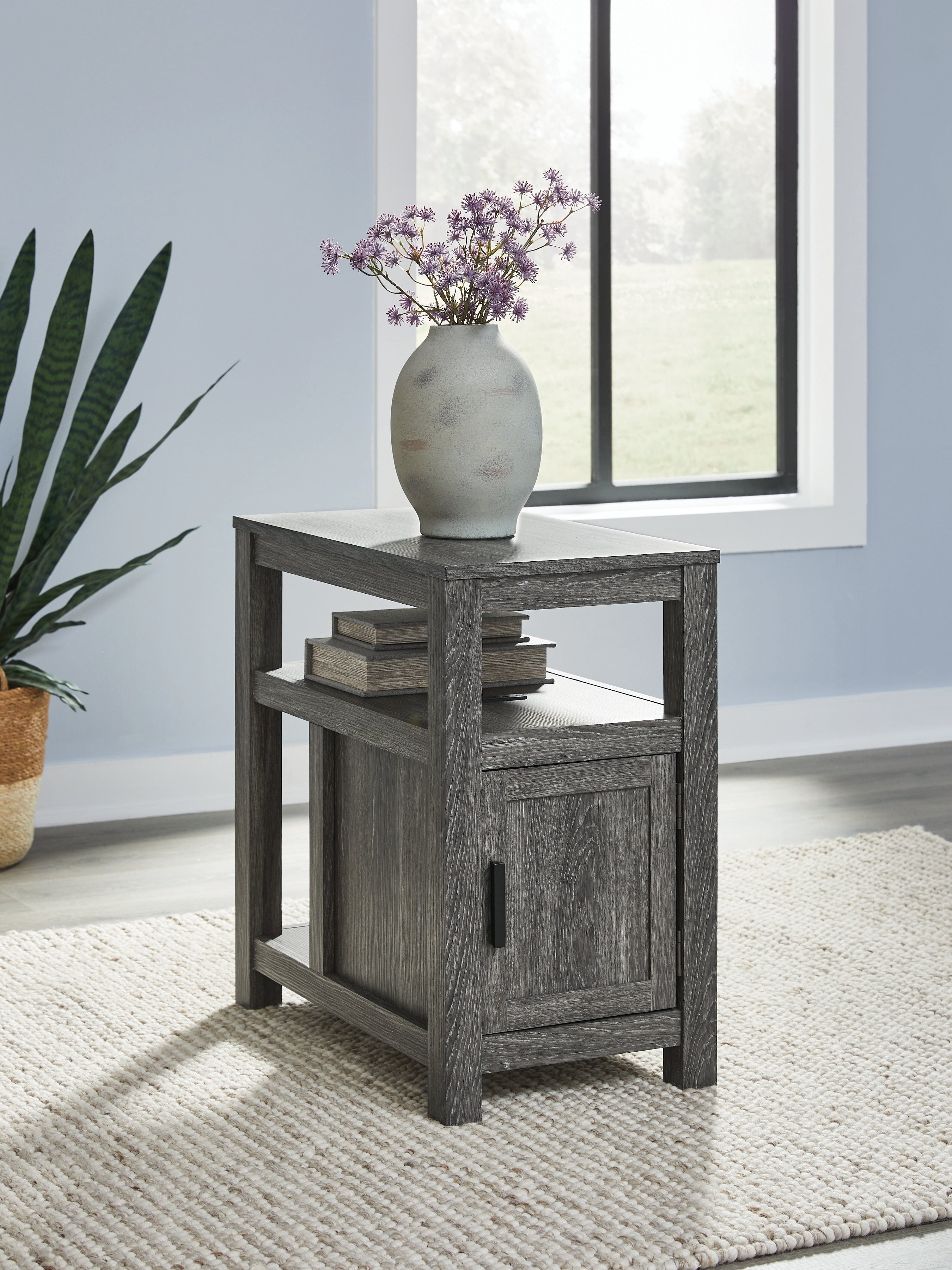 Warmstead Furniture - Ashley Furniture - Fendenmore Chairside End Table - Chair Side End Table / Brown/Gray - T190-317
