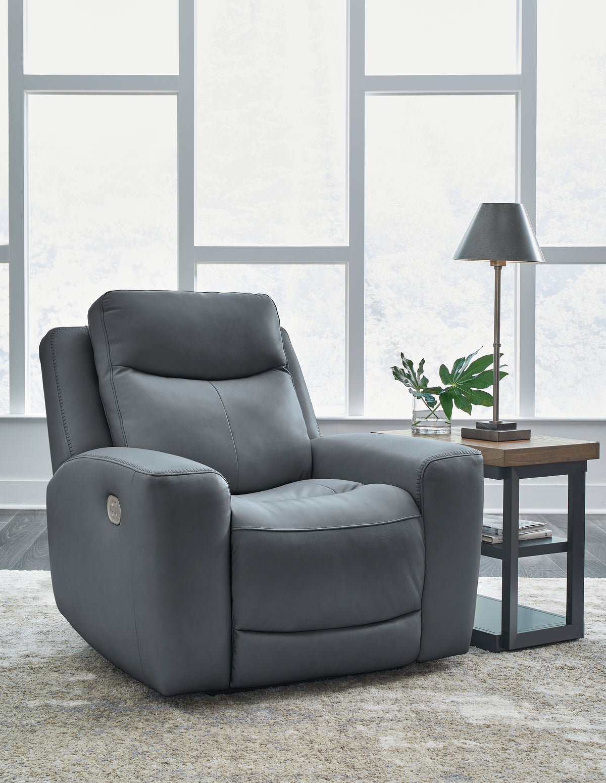 Warmstead Furniture - Ashley Furniture - Mindanao Living Room - PWR REC Loveseat/CON/ADJ HDRST / Coconut - U5950518